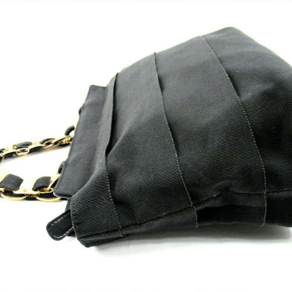 Salvatore Ferragamo Handbag Vala Hardware Nylon Used Auth T10278 - Picture 4 of 8